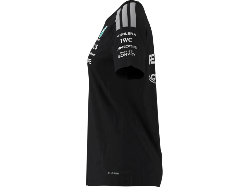 Oficiálne dámske tričko Mercedes-AMG Petronas F1 pre sezónu 2026 - čierne – Obrázok 5