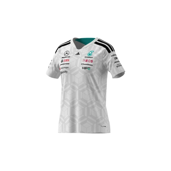 Oficiálne dámske tričko Mercedes-AMG Petronas F1 pre sezónu 2026 - biele