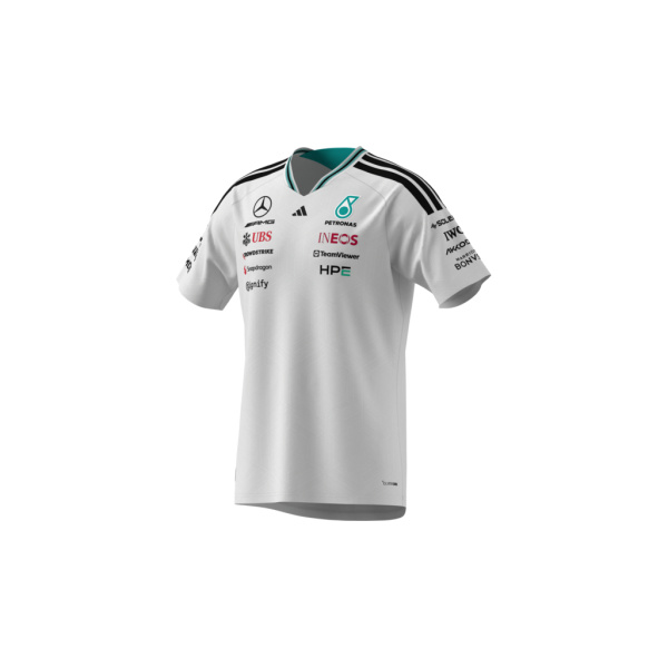 Oficiálne pánske tričko Mercedes-AMG Petronas F1 pre sezónu 2026 - biele